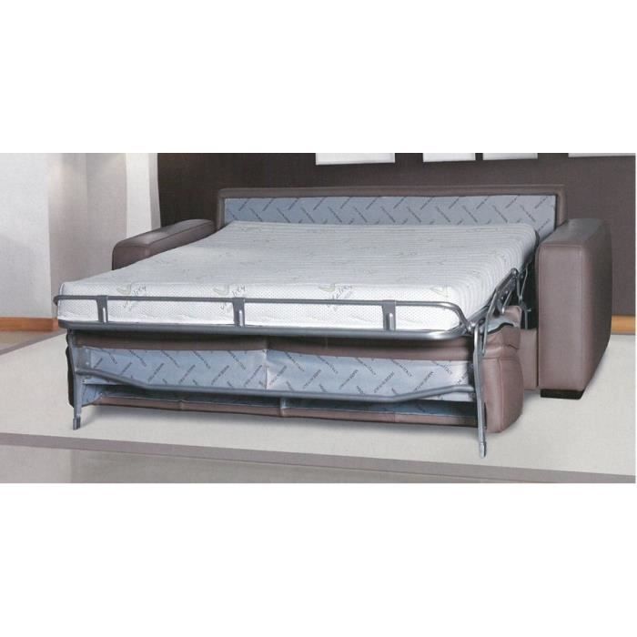 Matelas pour canapé convertible Nacre 130 x 190 - Hevea Selection - Equilibré - Mousse