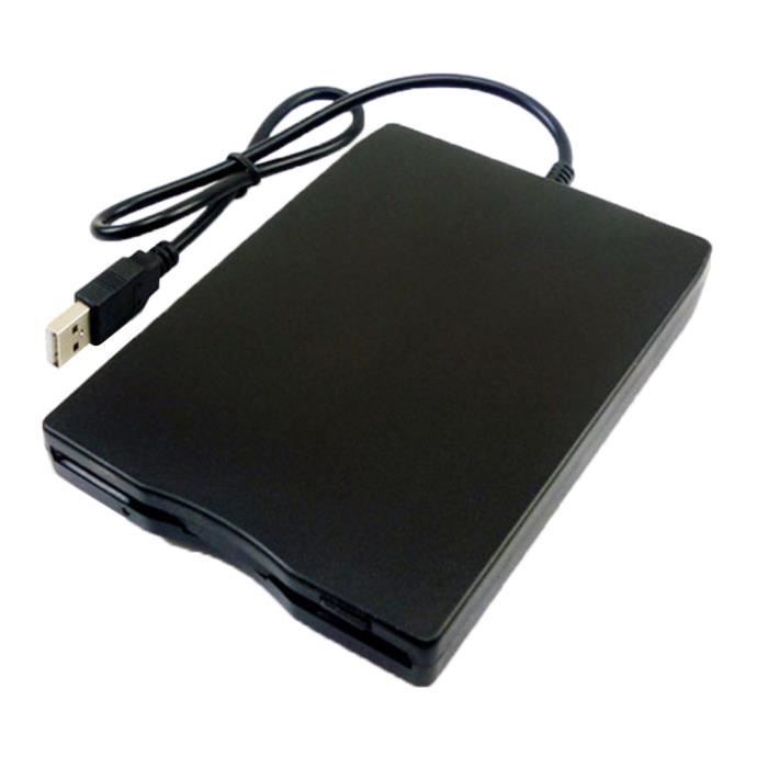 Lecteur de disquette USB Lecteur de disquette externe USB 3,5 pouces  Portable 1,44 Mo FDD 