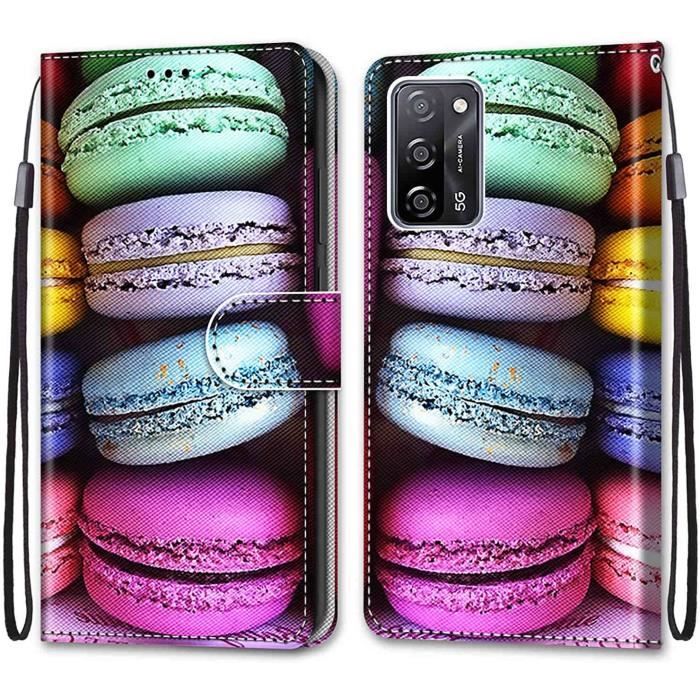 Custodia Portafoglio In Pelle PU Con Flip Cover Per Oppo A11S / Oppo A53s 4G - Con Slot Per Carte E Supporto Orizzontale, Colore Blu - 4