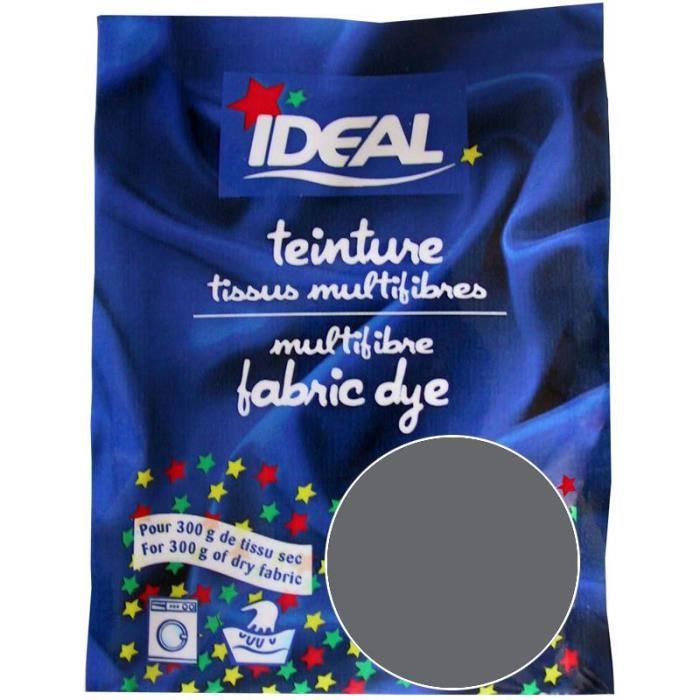 Teinture GRIS pour tissu textile linge vêtement IDEAL 15 g multifibres Cdiscount Au quotidien