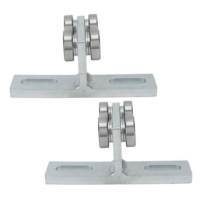 TEHAUX 10 Pièces 2 Rouleau D'assemblage De Chariot Rouleaux De Porte De