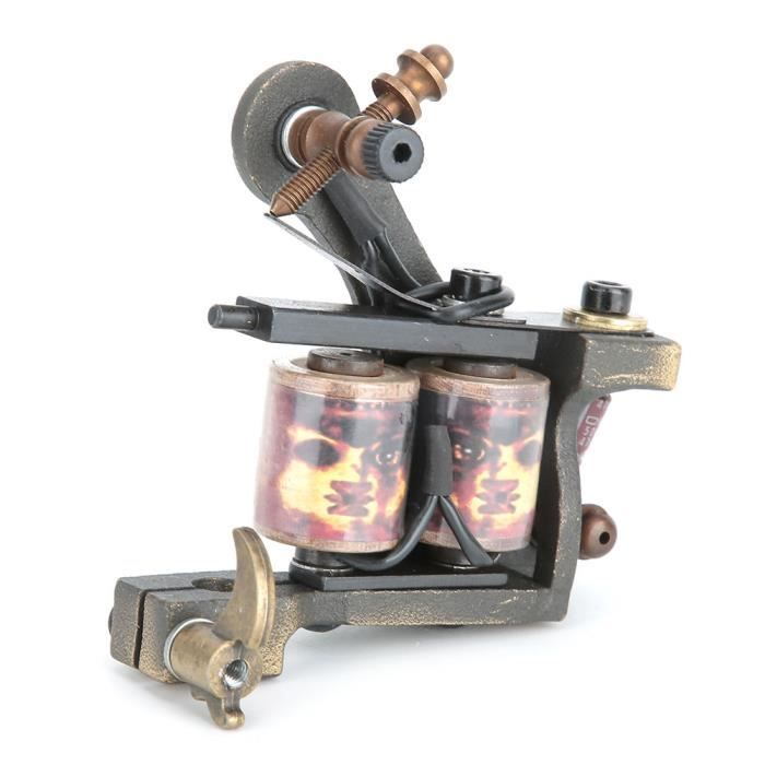 Machine à Tatouer Rotative 2 Pièces - Modèle Libellule, Couleur Vert/rouge, Pour Liner