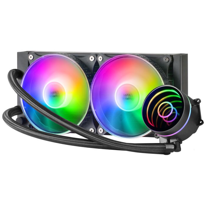 Kit Watercooling AIO – MARS GAMING – ML-One RGB – 240mm – 12 cm – Compatible Socket AM4