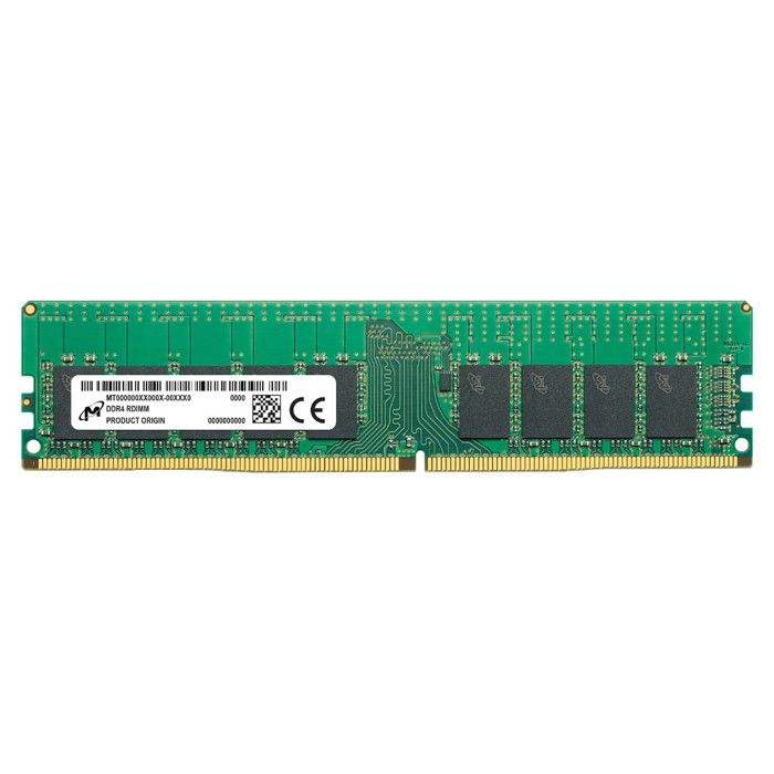 Micron MTA18ASF2G72PZ 3G2R module de mémoire 1 x DDR4 3200 MHz ECC Neuf - vue 5