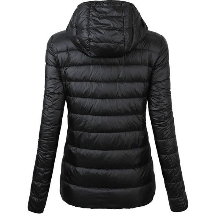 doudoune femme noire