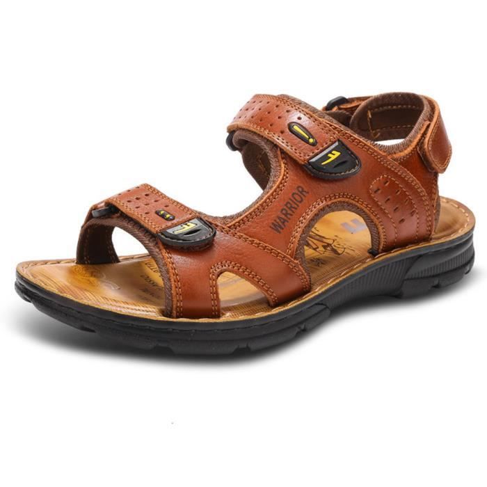 chaussure homme bout ouvert