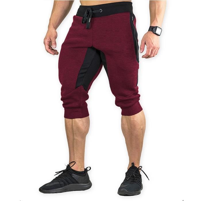 Short,Shorts de Sport pour hommes, pantalons courts de course à pied