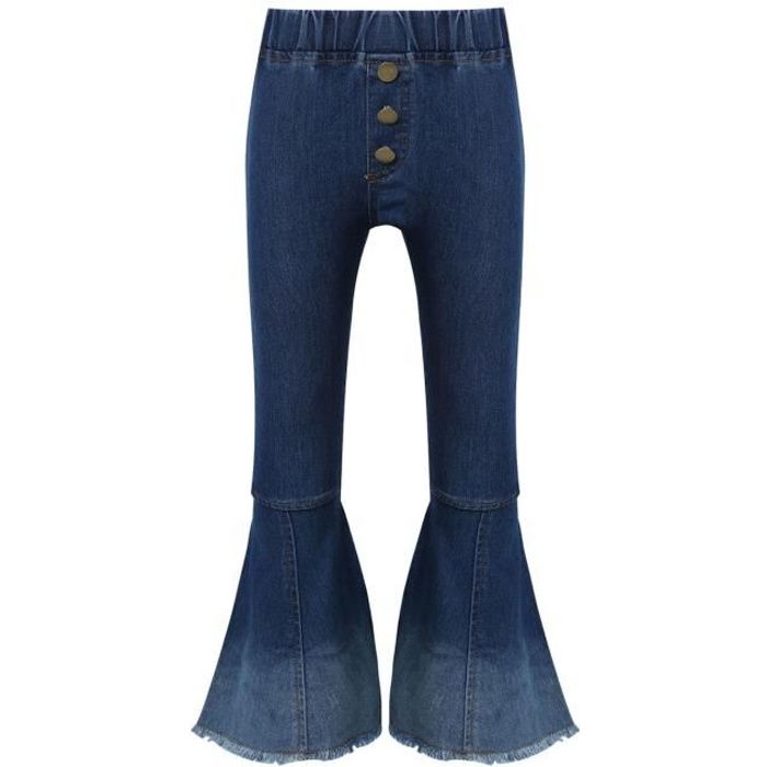 Pantalon jean cheap fille