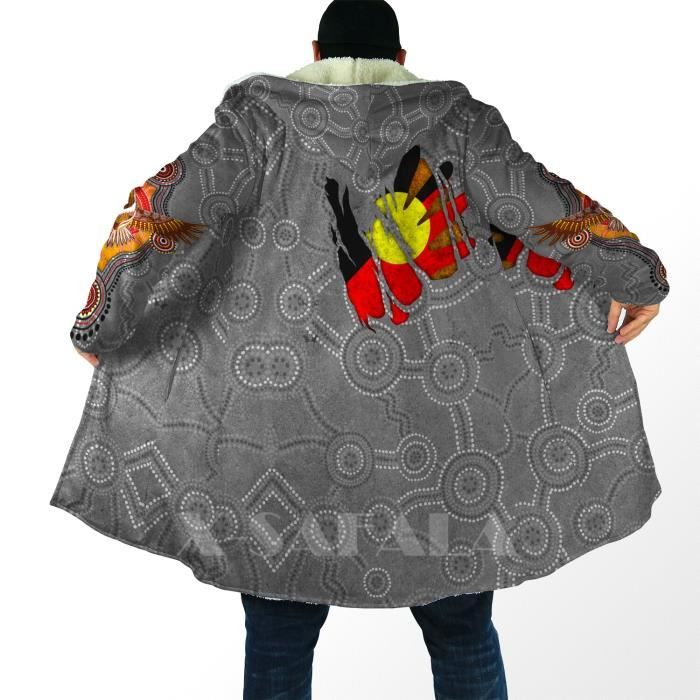 Manteau Cardigan Imprimé Rétro Homme - Tricot Mode Personnalisé Oneforus