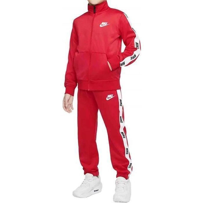 Nike Survêtement pour Garcon Tricot Rouge 86G796-U10