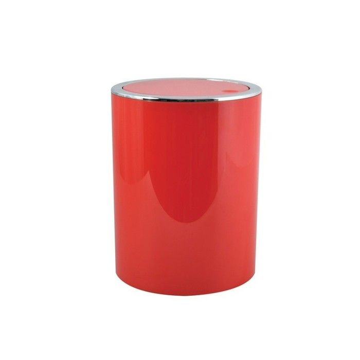 Poubelle Salle De Bain 5.5L Poubelle à Bascule AKO 5,5L Orange MSV - Maison Poubelle MSV AKO Fuschia