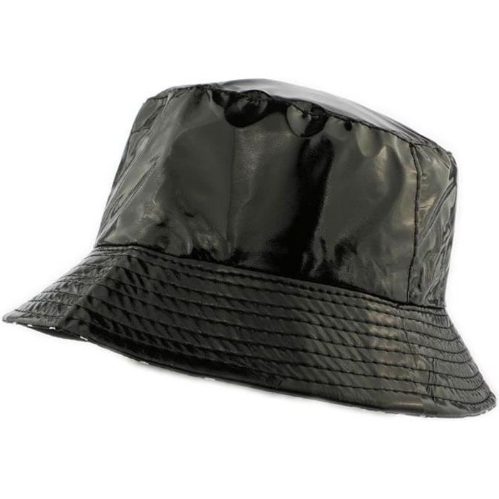 chapeau de pluie ciré - chapeau de pluie pour femme Reference : 555