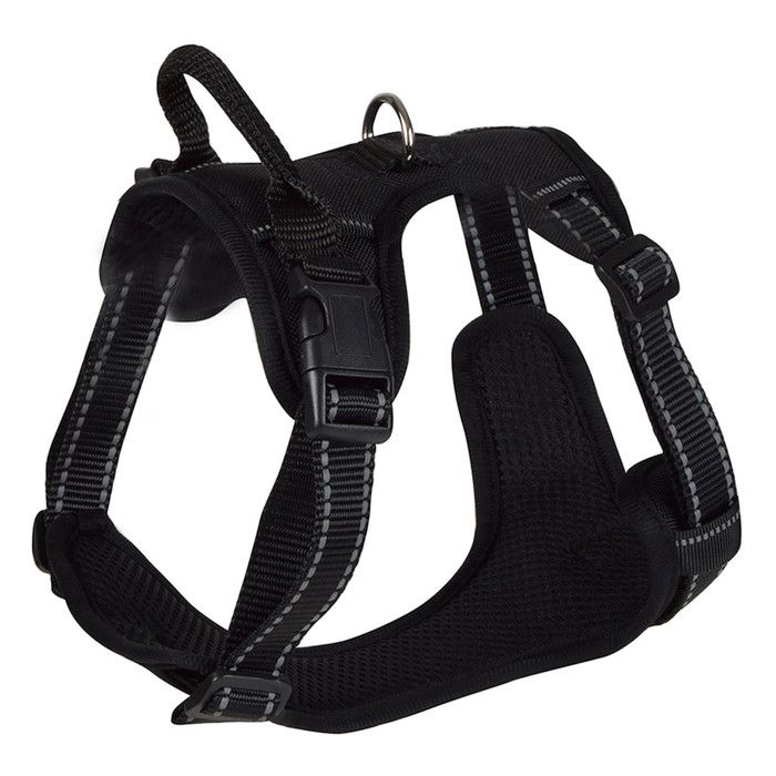 Harnais Anti-Traction pour Chien Sécurité 68cm Noir Harnais Anti-Traction pour Chien Sécurité 68cm Noir