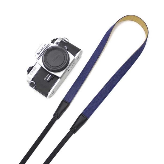 Sangle De Cou Réglable En Nylon Pour Appareil Photo - Harnais Portable Avec Clips Métalliques - Longueur 100 Cm