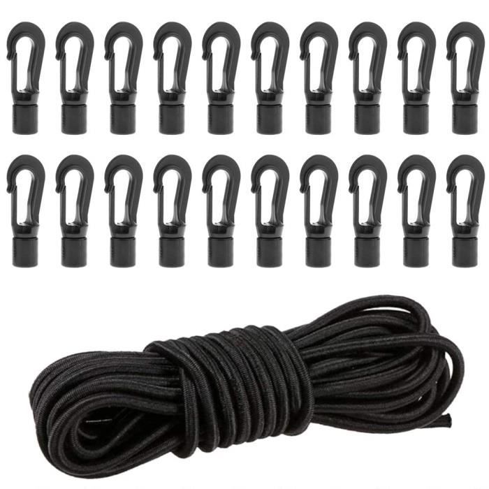RUNFON KAYAK BUNGEE CORD CORD KIT ELASTIQUE SYSTÈME DE GRAGION DOPE BUNGEE KAYAK CORDE STRETT