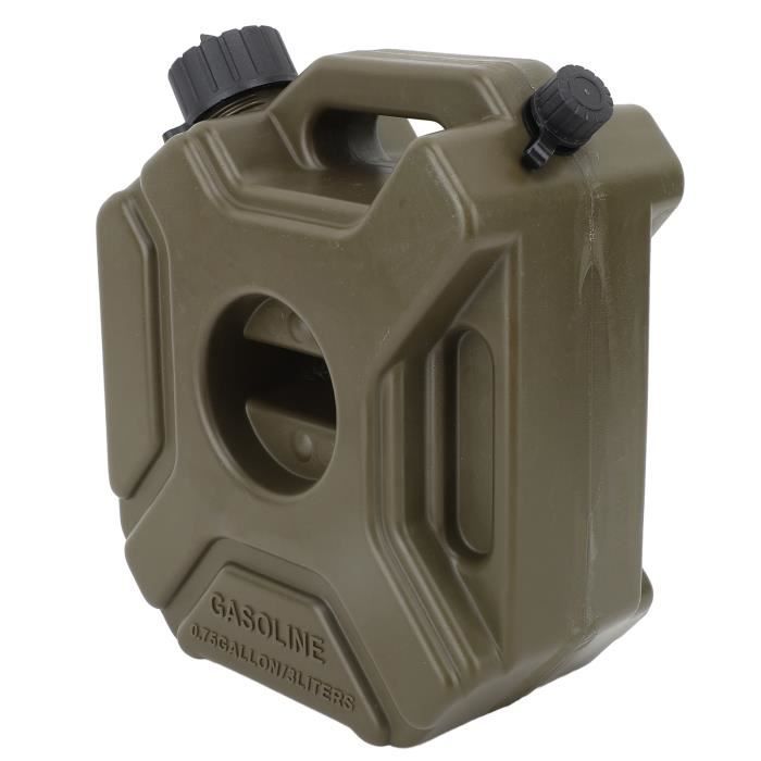 Réservoir Carburant 8L Bidon Essence Stockage Autonome Chauffage Air
