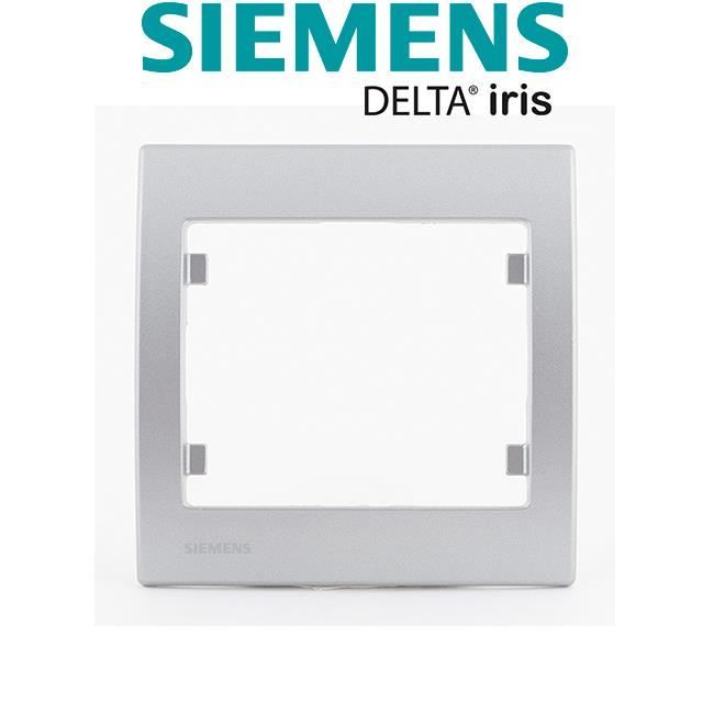 SIEMENS Delta Iris Plaque simple