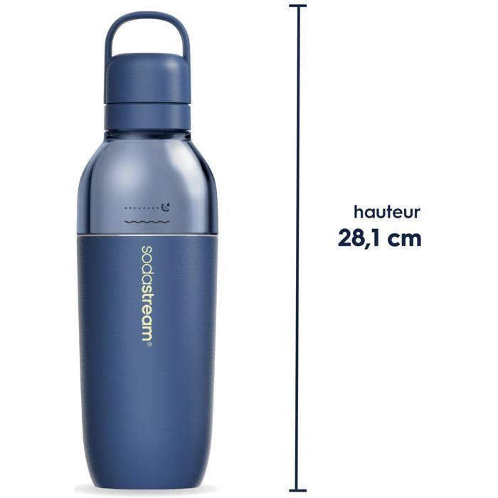 Bouteille isotherme SODASTREAM Fizz&Go Easy Mix 071 Pour Machine à eau pétillante et Soda Garde froid 6h