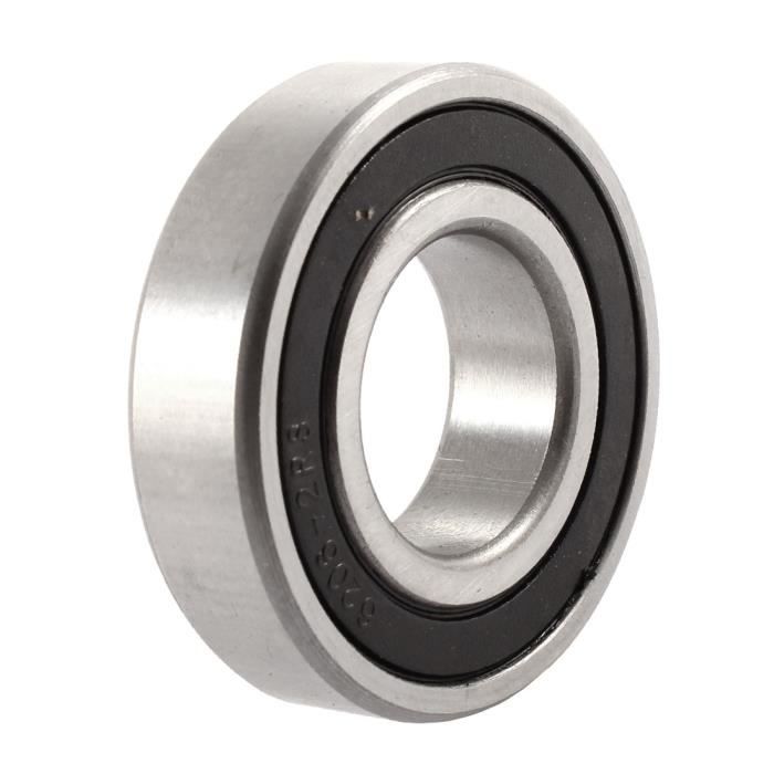 sourcingmap/® 6206-2RS Electric gorge profonde Roulement /à billes scell/é 30mm x 62mm x 16mm