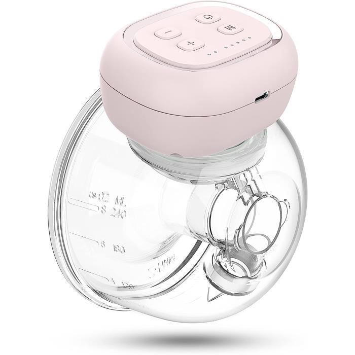 Tire-lait électrique Main Libre Tire-Lait Électrique Main Libre - Portable Silencieux 3 Modes Pompe Lait Portable Silencieuse