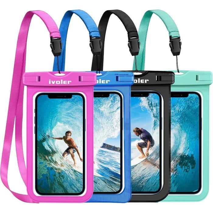 Sac étanche Plongée Kit Pochettes Étanches Téléphone Pour