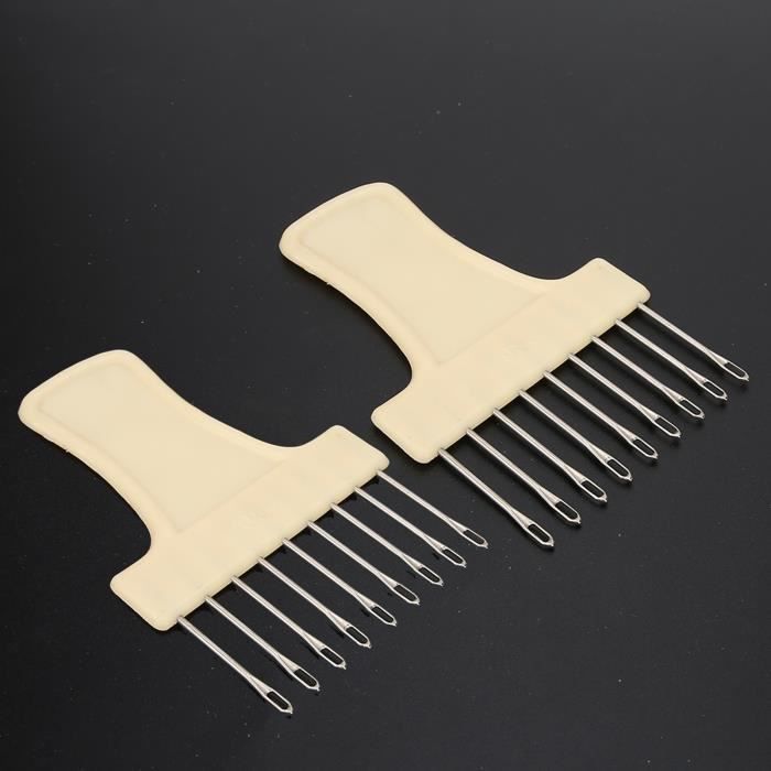 Peigne De Transfert - MINIFINKER - 2 Pièces - 8 Aiguilles - Compatible