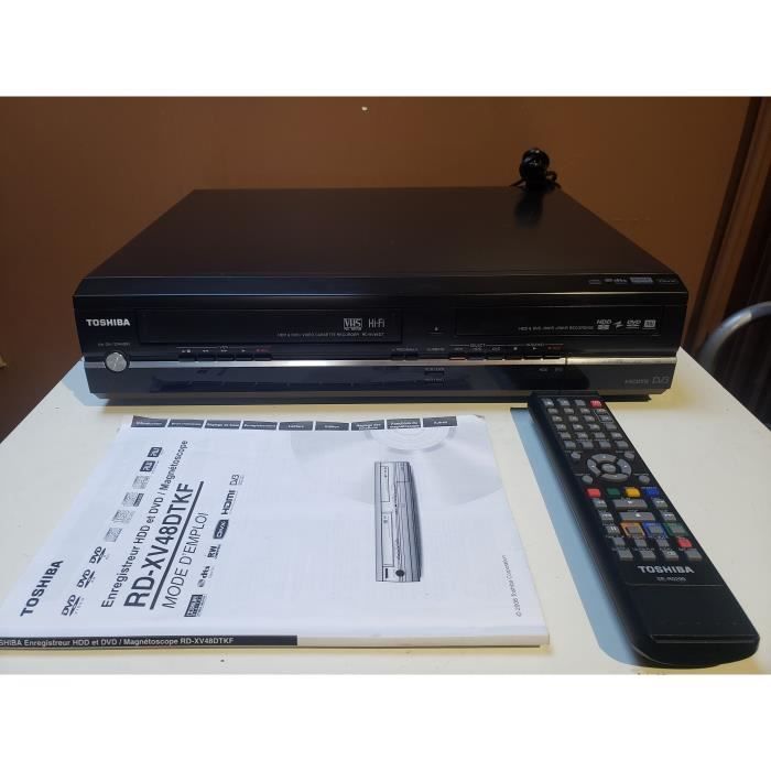 Magnétoscope-lecteur de DVD Toshiba