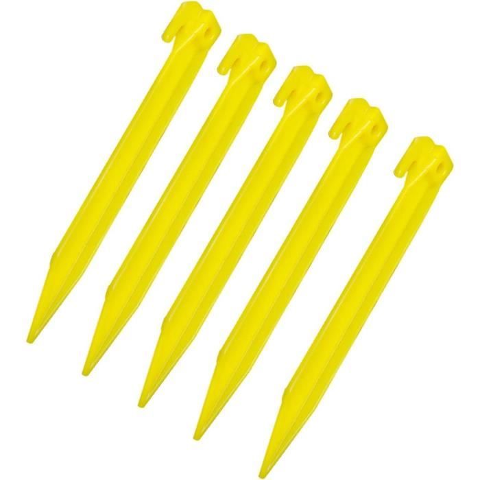 Piquets de Tente - Non spécifié - 12 Pcs - 18 cm - Alliage d'aluminium - Fixation stable pour camping - Sport