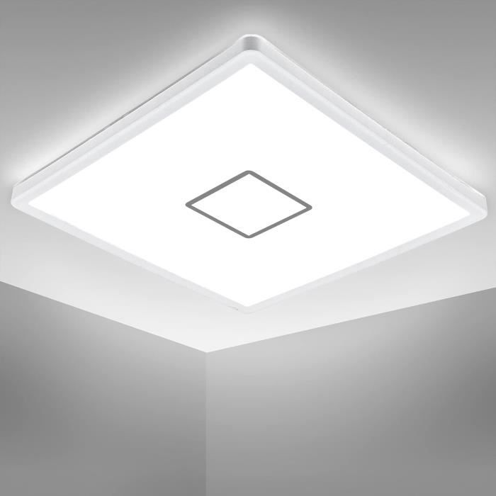 Plafonnier LED Eglo Toleda 18W - Chromé Et Blanc, éclairage Moderne Et économique
