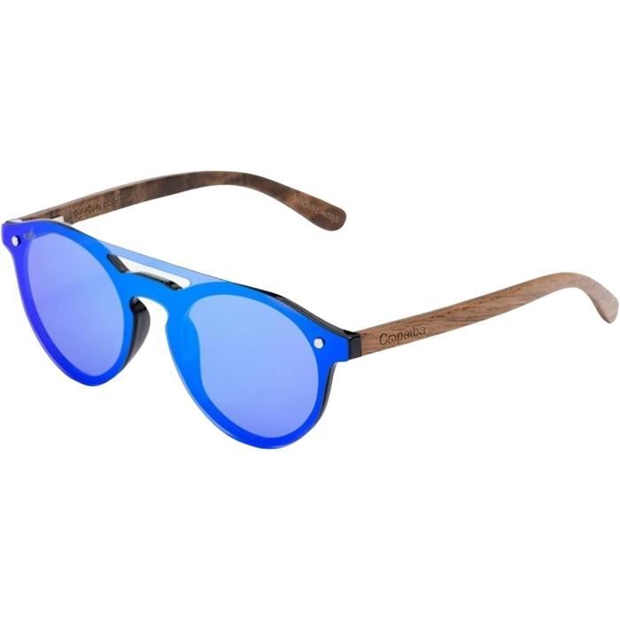 Lunettes De Soleil Uvex LGL 52 – Protection UV 100% UVA/UVB/UVC – Taille Unique – Bleu Transparent/Gris Fumé