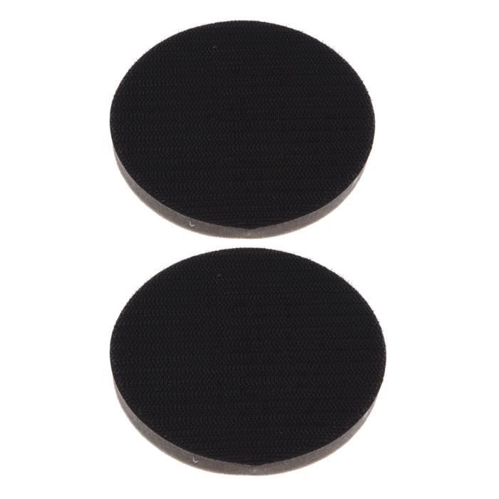 Softpad 75 mm, 6-gaats van schuim (zacht), interface-pad zacht, bufferpad voor schuurschijven/polijstschijven en klittenband schuurpapier - DFS