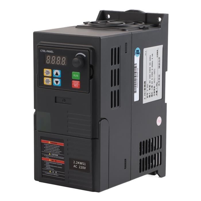 Convertisseur De Fréquence, Variateur De Fréquence VFD 0,75/1,5/2,2/4/5,5 KW, 220 V/380 V, For Moteur Triphasé, Variateur De Vitesse, Variateur De Vitesse(0.75KW 220V 1PH-3PH