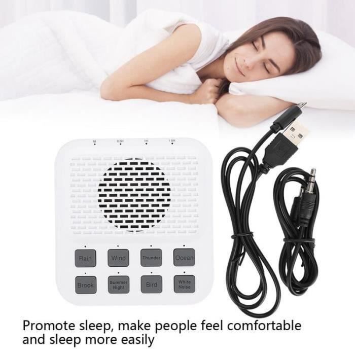 GT14844Blanc Bruit Musique Musique Sommeil Bluetooth Bluetooth Périphérique Sonore Détente