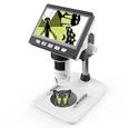 BTH23118-Microscope Numérique LCD De Bureau 1000X 4,3 Pouces HD 1080P Microscope USB Portable avec Lumières 8 LEDs-1