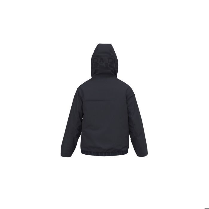 Manteau Imperméable Garçon Next - Doublé Polaire, Noir, Fermeture éclair, Taille 5 Ans, Très Bon état