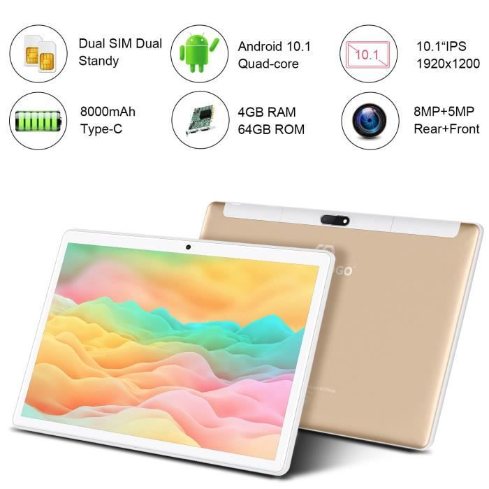 Tablette tactile Ordinateur portable 2en1 Ecran1