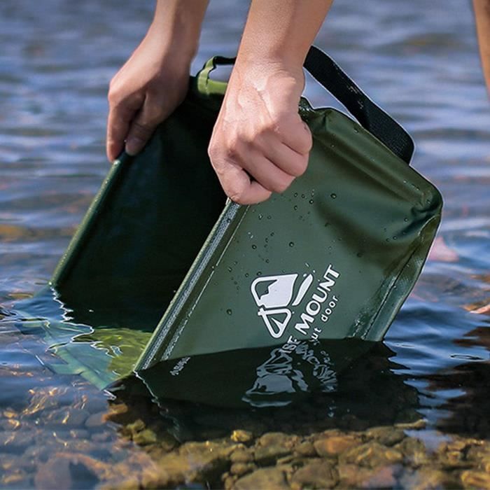 SJUNJIE 4 Pièces Seau Pliable Multifonctionnel Et Portable