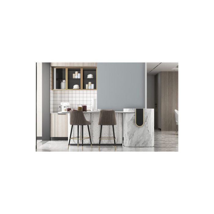Peinture Barbouille 2,5L – Acrylique Velours Lessivable – Beige – Murs Et Plafonds