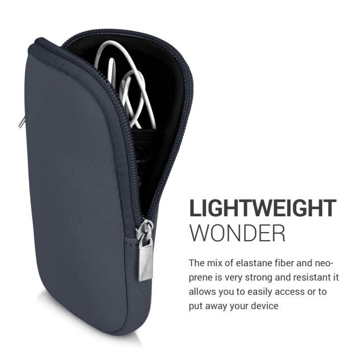 Pochette De Protection En Néoprène Pour Téléphone - Taille M (jusqu'à 5,5 Pouces) - Marque Kwmobile