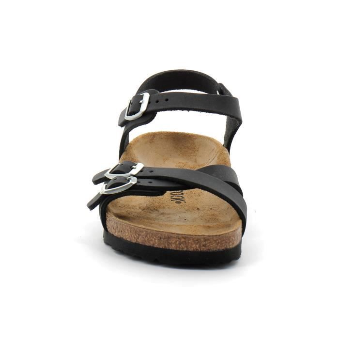 Sandales BIRKENSTOCK Kumba Brides croisees Noir Noir Cdiscount Chaussures