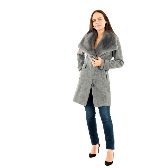 Manteau salsa lisboa gris deals
