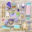 KidKraft - Maison de poupées/château Princess Party en bois avec 30 accessoires inclus-2