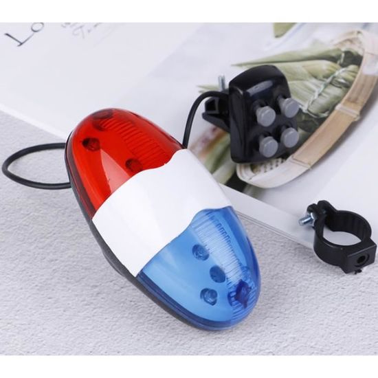 Sonnette De Vélo Avec Lumières RVB - Cloche Forte Et Claire Pour Enfants - Modèle Mignon Et Sécurisant