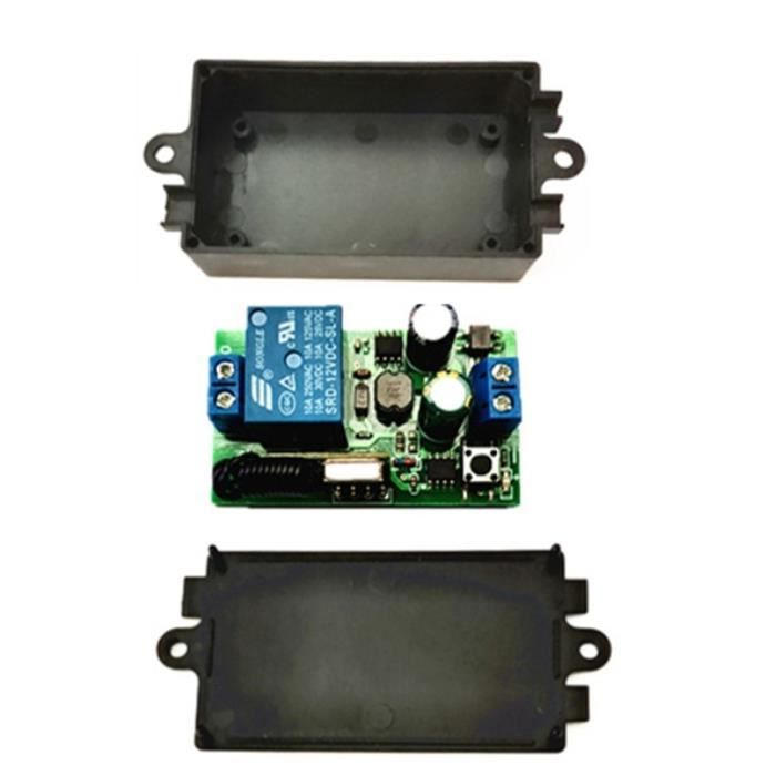 Récepteur Radio S433 1 Canal Avec Bornier - Modèle ACG5082 - Compatible Télécommandes SUN/SUN-PRO Cryptées