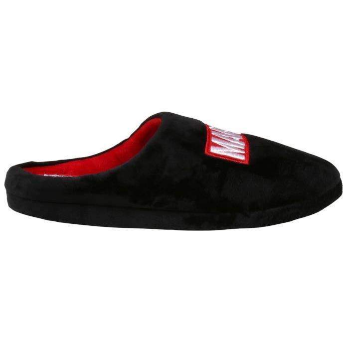 Chausson Marvel Homme Pantoufle Homme Confortable Chaussons Marvel