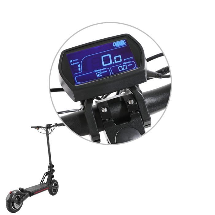 Panneau Affichage Trottinette électrique Kugoo M4 - Écran LCD Multifonction Avec USB - Connecteur étanche 5 Broches