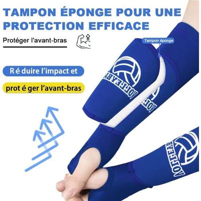 Moxeupon – Manchettes De Compression Pour Volley-ball, Protège-bras Avec Rembourrage Anti-choc, Pour Femmes Et Hommes (tailles S à XL)