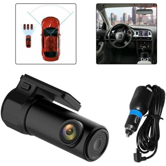 Acheter Voiture DVR Dash Cam 1080P 120 degrés Dashcam enregistreur de  conduite enregistrement de Cycle Vision nocturne grand Angle vidéo voiture  caméra enregistreur