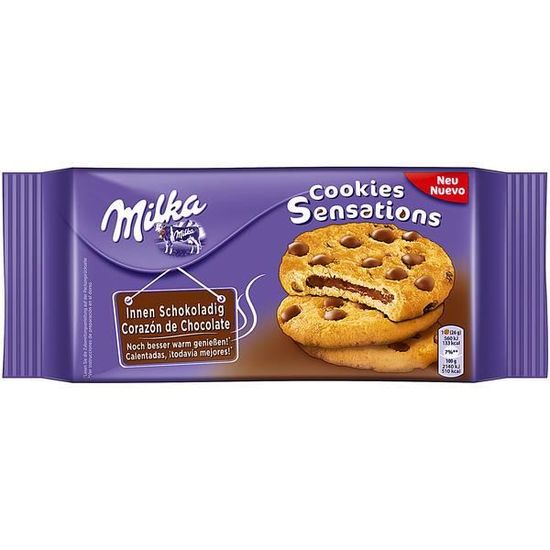 Milka Cookies Sensations Chocolat 12 X 156g Cdiscount Au Quotidien