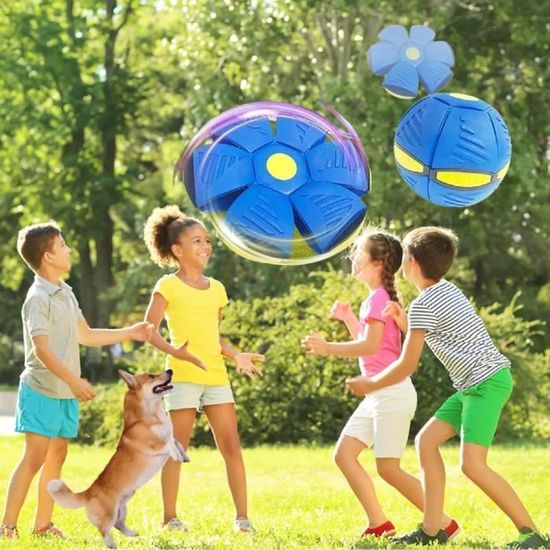 Jouet pour Toute la Famille et Les Animaux, Une Balle Volante de Déformation  UFO Interactive, Combinant Basket-Ball, Ballon de Foot - Cdiscount